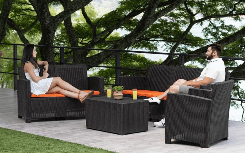 Opciones de muebles de plástico ligeros y duraderos en Nicaragua